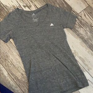 Adidas V neck top